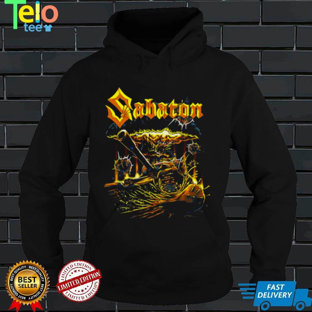 War Tank Sabaton Rock Band shirt