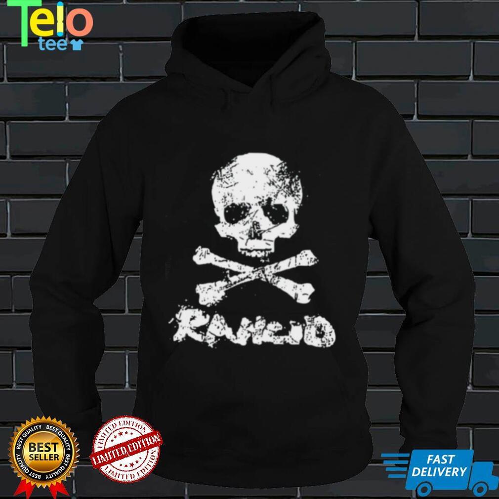 White Bones Logo Rancid Band shirt