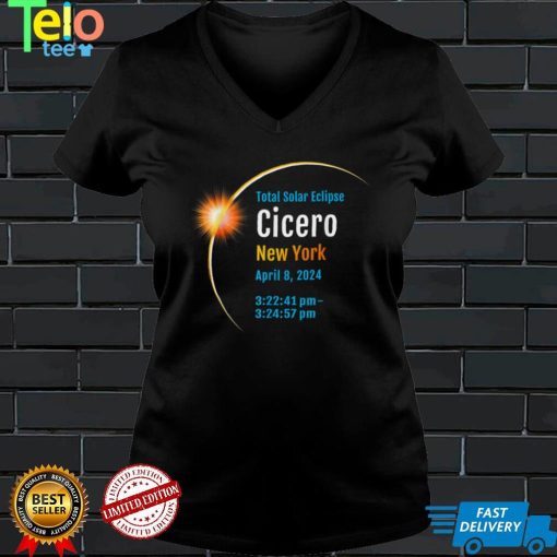 Cicero New York NY Total Solar Eclipse 2024 1 T Shirt