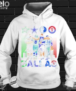 Dallas Sports Teams Players signatures shirt