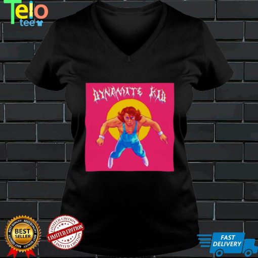 Dynamite Kid Flying headbutt shirt