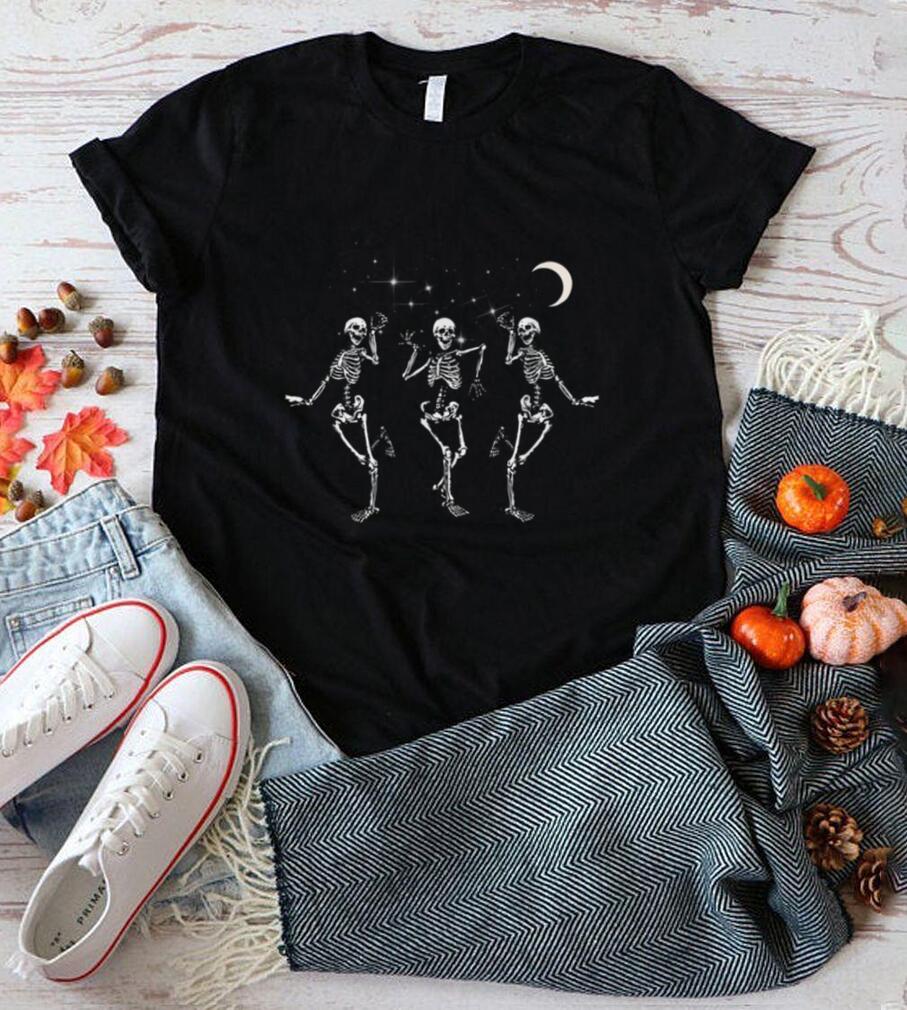 Halloween Dancing Skeleton T Shirt