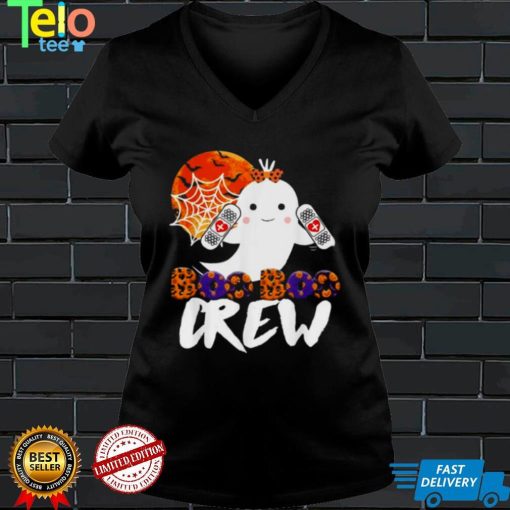 Halloween nursing boo boo crew ghost nurse shirt