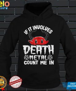 If It Involves Death Metal Count Me In Kids Rainbow Satan T Shirt