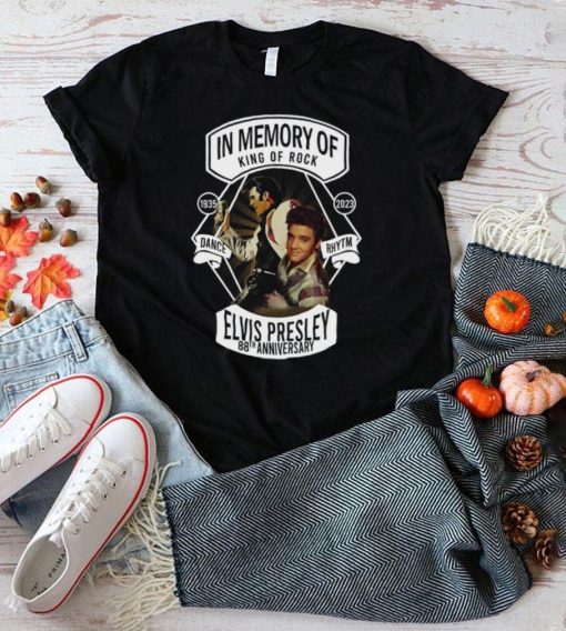 In memory of King of rock Elvis Presley 88th Anniversary shirt