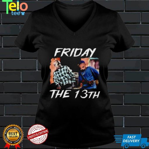 Jason Voorhees and Freddy Krueger Friday halloween 13th shirt