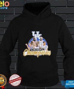 Kentucky Wildcats All time Starting 5 Champions Signatures Shirt