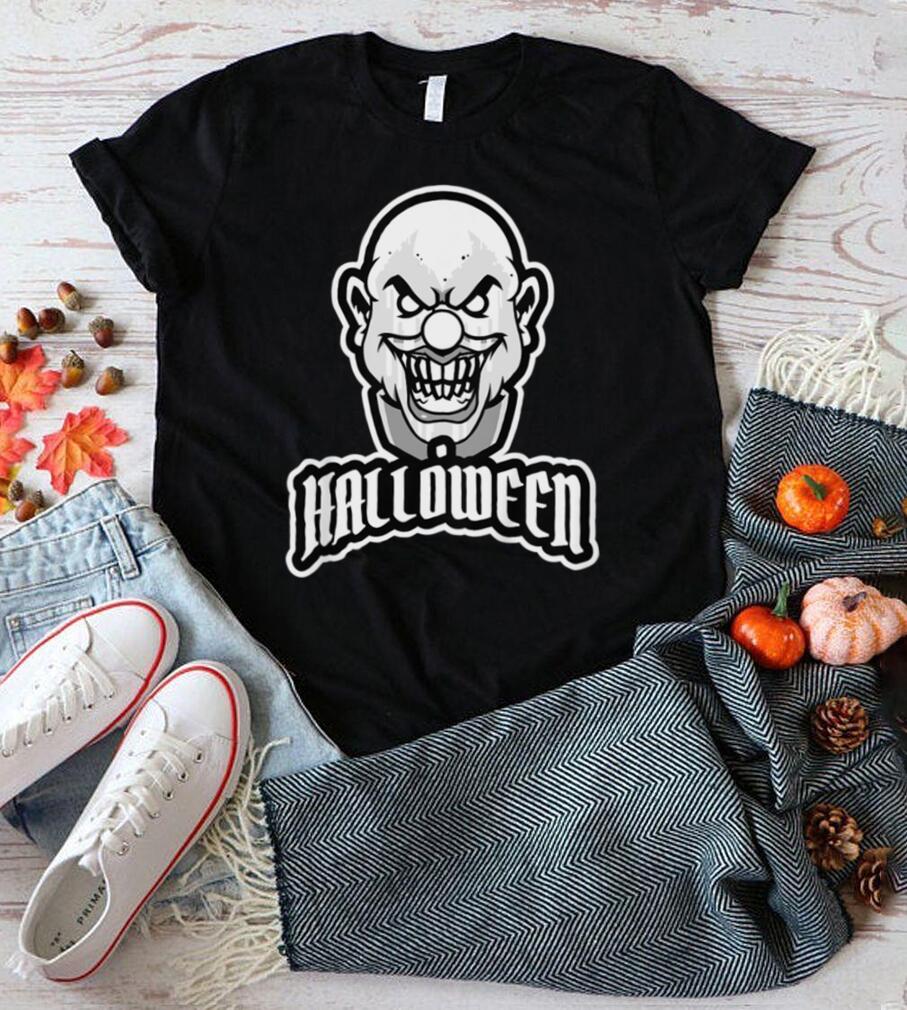 Kids Black Girls Halloween Shirt Bold Dude Halloween T Shirt