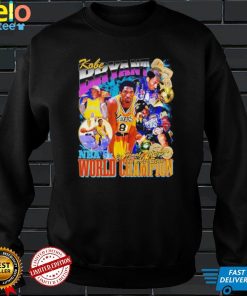 Kobe Bryant Los Angeles Lakers NBA 5X Finals MVP 2X All Star 18X World Champion shirt