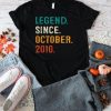 Legend Since November 2010 12th Bday Gifts 12 Years Old Boys T Shirt