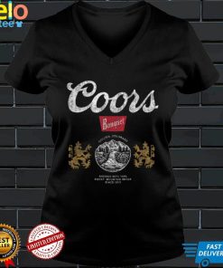 Miller Lite A Fine Pilsner Beer Distressed Logo T Shirt