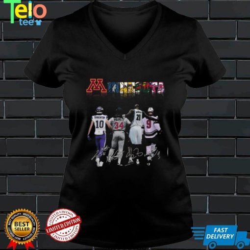 Minnesota Sport Teams Vikings Timberwolves Lynx Wild Twins Shirt