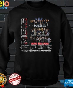 NCIS Los Angeles New Orleans signatures thank you for the memories 2022 shirt