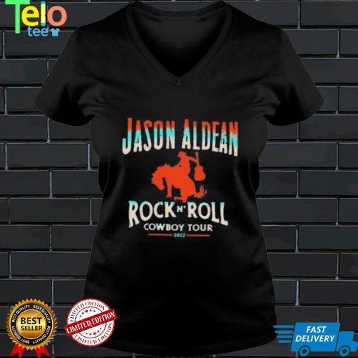 New jason aldean back in the saddle tour 2022 classic shirt