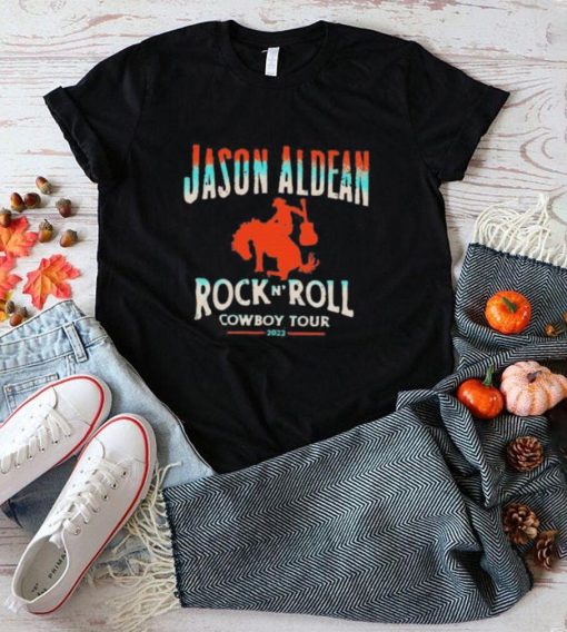 New jason aldean back in the saddle tour 2022 classic shirt