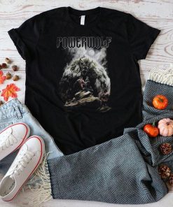 Powerwolf Merch Stone Wolf Shirt