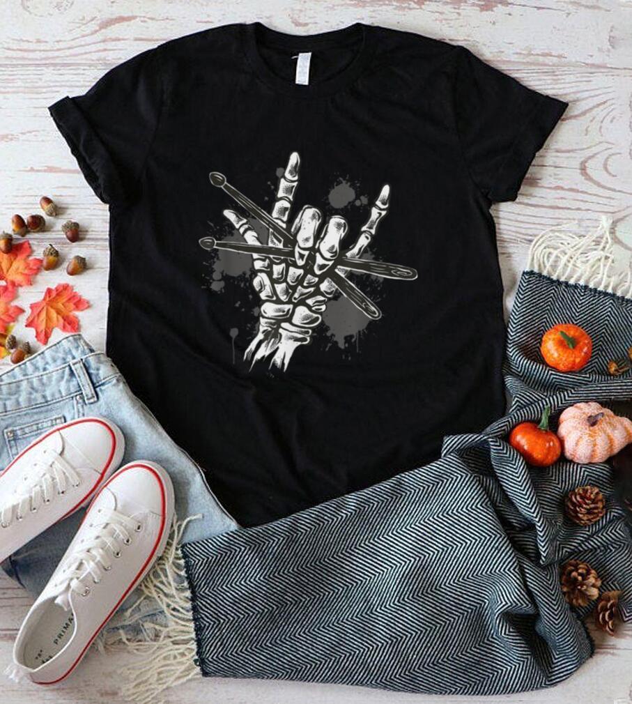 Skeleton Drummer Halloween Costume Ideas T Shirt