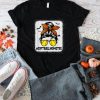 Spooky Kid Halloween Shirt For Girls Youth Messy Bun Leopard T Shirt
