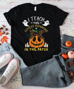 Teacher Halloween 2022 I Teach Cutest Pumpkins In The Patch T Shirt (1)