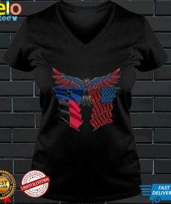 Texas American Flag Eagle United State shirt