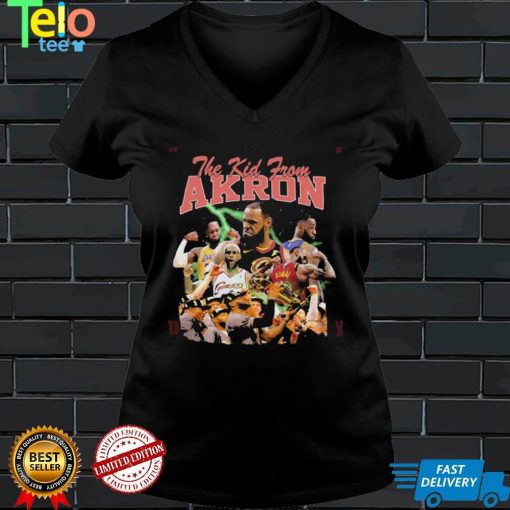 The Kid From Akron Lebron James 2022 shirt