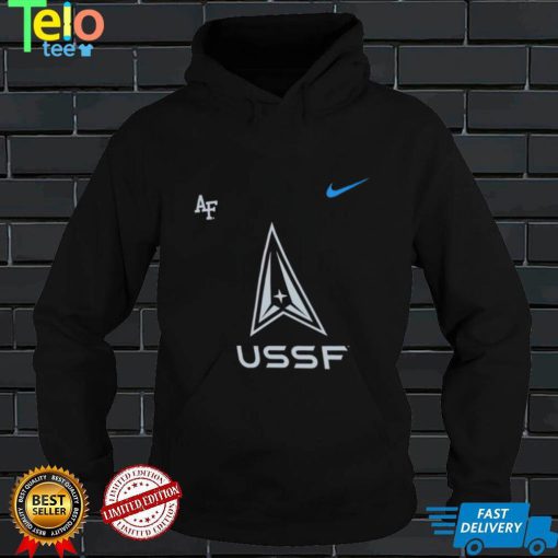 Air Force Falcons Nike Space Force USSF logo shirt