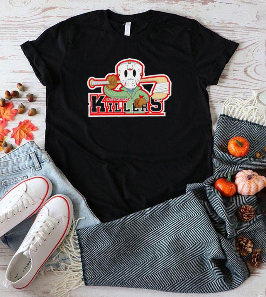 Jason Voorhees Friday The 13th Crystal Lake Killers hockey logo shirt