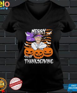 Joe Biden Confused Merry 4th Of Thanksgiving Halloween T shirt