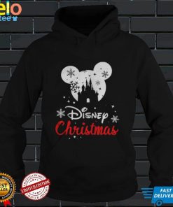 Mickey mouse Disney Snowman Merry Christmas shirt
