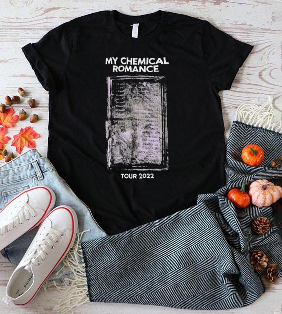 My Chemical Romance 2022 Tour Merch T Shirt