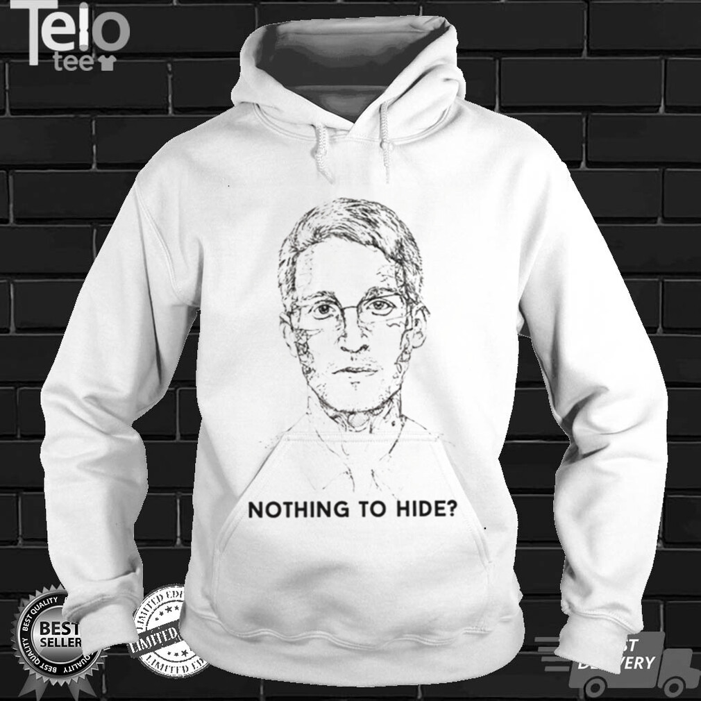 Nothing To Hide Edward Snowden Unisex Sweatshirt