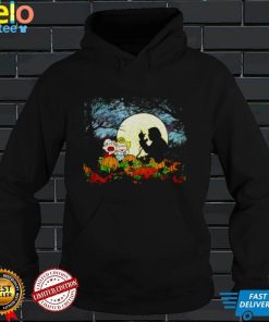 Peanuts Linus Sally Great Pumpkin Patch Horror Pumpkin Charie Brown Halloween Shirt