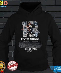 Peyton Manning Denver Broncos Hall Of Fame Signature Shirt