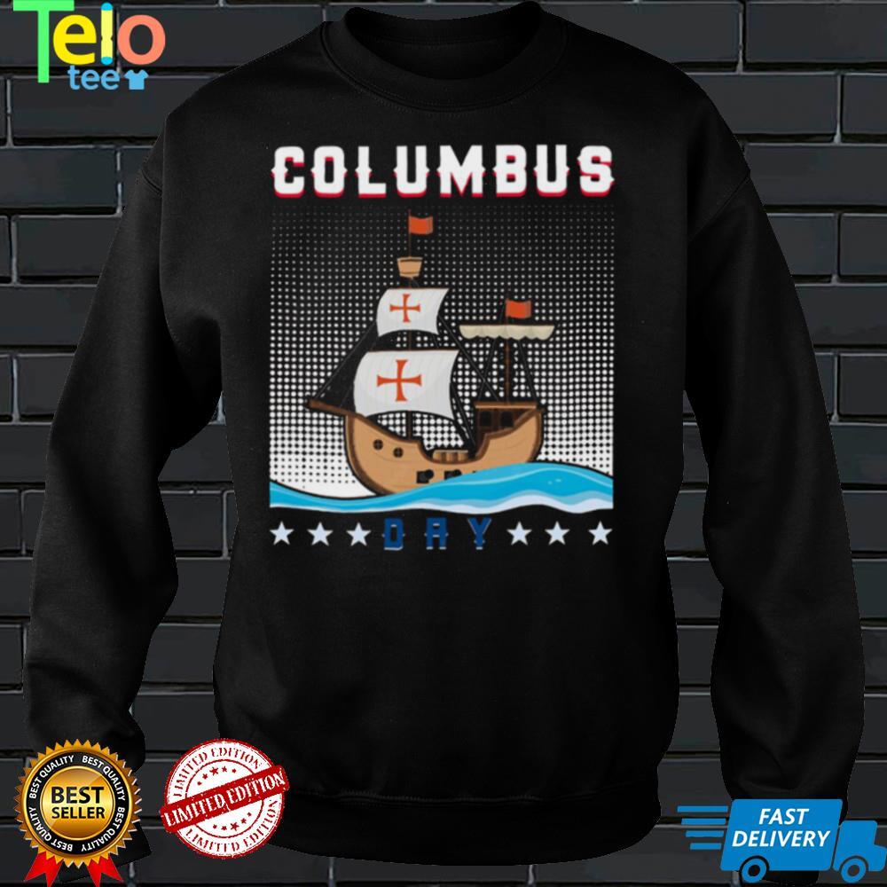 Retro Columbus Day T Shirt