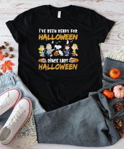 Snoopy And Peanuts Friends Love Been Ready For Halloween Since Last Charlie Brown Halloween Shirt