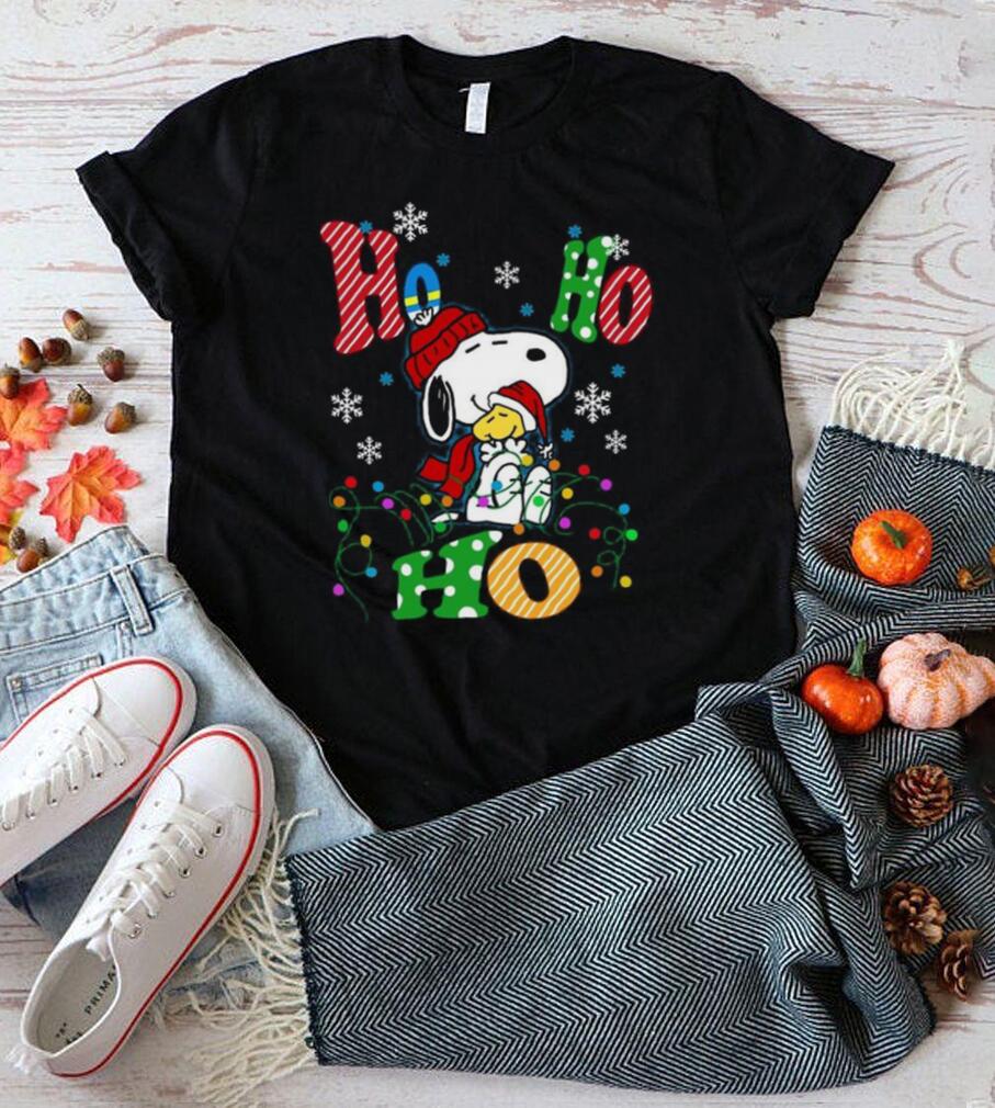 Snoopy Woodstock Charlie Brown Snowman Xmas Tree Merry, Snoopy Christmas Shirt