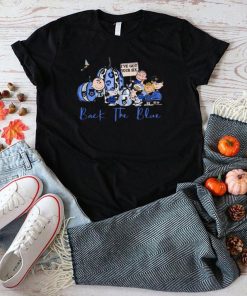 The Peanuts Chracters Great Pumpkin Back The Blue Charlie Brown Halloween Tee Shirts