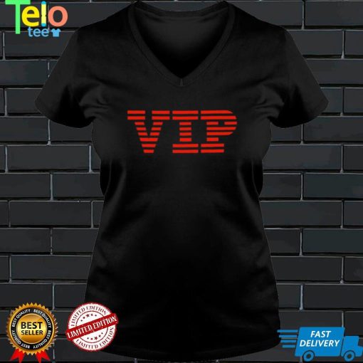 VIP logo Styled as IBM Wordmark shirt