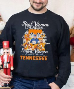 2022 Real Women Love Football Smart Women Love The Tennessee Signatures Shirt