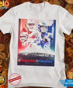 49ers vs Rams Halloween NFC west rivalry 2022 gameday shirt
