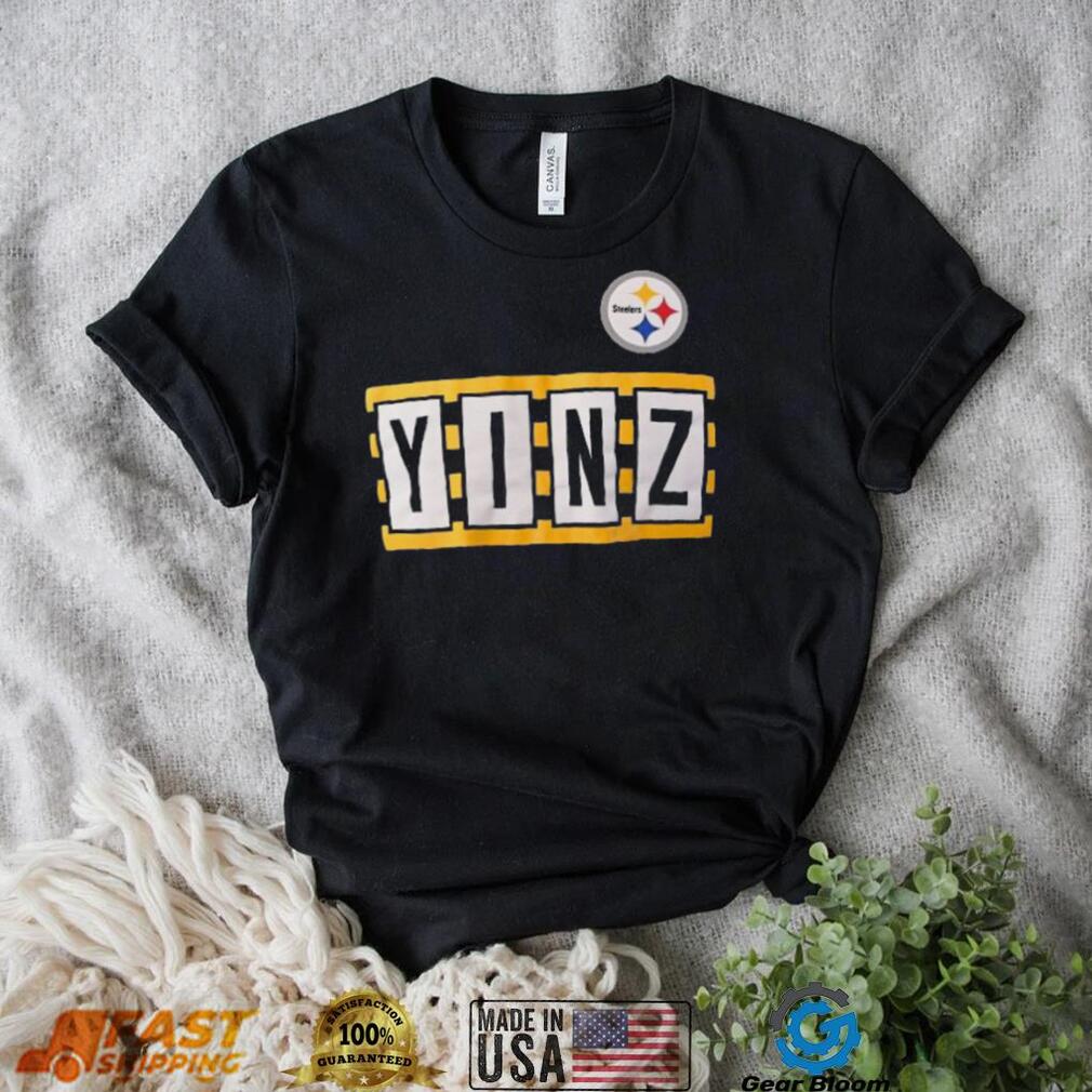 Kenny Pickett Pittsburgh Yinz Stripe Short Sleeve T Shirt