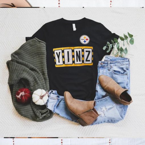 Kenny Pickett Pittsburgh Yinz Stripe Short Sleeve T Shirt