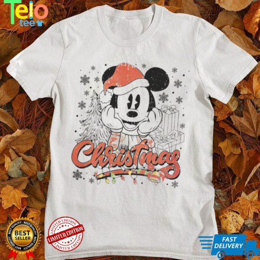 Vintage Retro Disney Mickey Christmas Sweatshirt