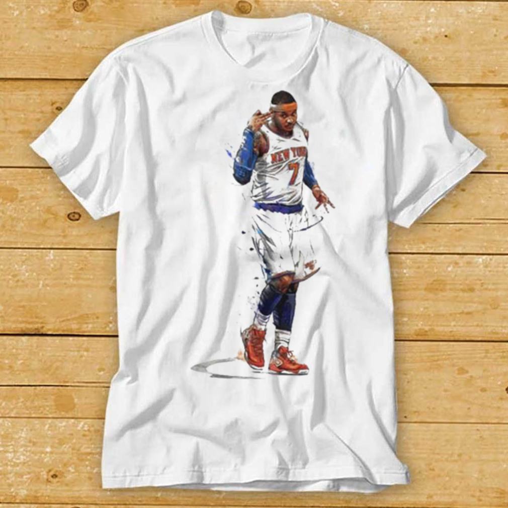 Art basketball legend carmelo anthony shirt