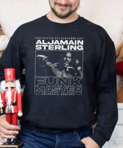Black And White Aljamain Sterling Ufc Champ Unisex Sweatshirt