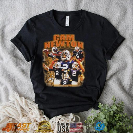 Cam Newton Shirt, NFL Player College Football Auburn