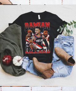 Damian Lillard Shirt, Dame Dolla Dame Time Portland Trail Blazers NBA Shirt
