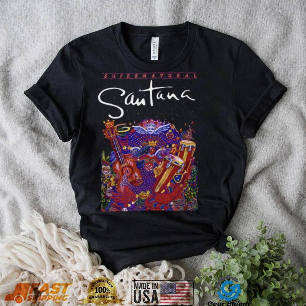 Latin Rock Legends Santana Tour T Shirt