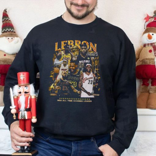 LeBron James King Of Basketball NBA T Shirt