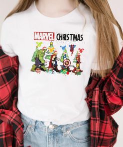 Marvel Christmas Avengers Christmas T Shirt